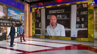 Derek Jeter talks to Harold Reynolds and Pedro Martinez on MLB Tonight