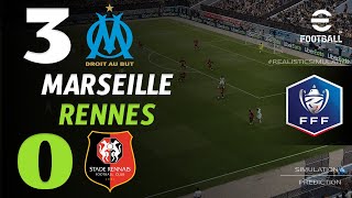 🔴 Résumé : Marseille vs Rennes 3 - 0 I HIGHLIGHTS | Coupe de France 25/26 – aujourd'hui Efootball