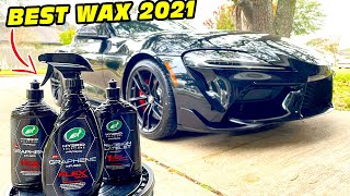 BEST 2021 WAX Turtle Wax GRAPHENE INFUSED MK5 Supra