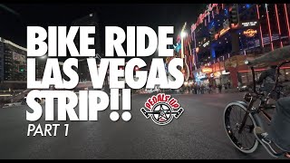 First Saturday Ride Las Vegas Strip Bike Ride | Custom Cruiser Bikes (Part 1)