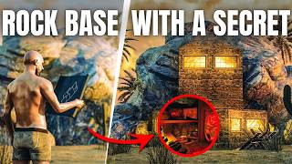 I LIVED In A HIDDEN ROCK BASE In Rust Console Edition! (Rust Console Movie)