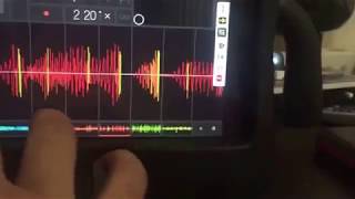 A Submitter Producing A Beat On iPad - Samplr/Beatmaker 2/Audiobus 2017