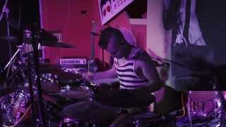 Ukrainian Drummer Paul Kholodyansky, Playing with click. 6/8. 120 bpm. Live Performance.