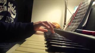 hitting the keys a little too hard