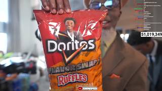 iShowSpeed Reveals His Doritos x Ruffles Cheddar & Sour Cream Flavor 🔥