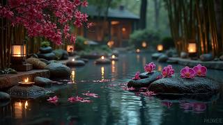 Relaxing Spa Piano 🌿 Water Sounds, Healing of Stress, Relieves Anxiety