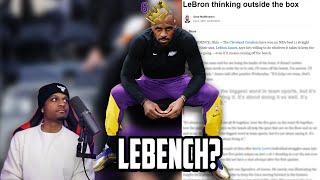 The Case For LeBron Coming Off The Bench (& Why It Won't Happen)