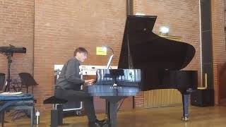 Christof spielt Étude 5  Arc en ciel von György Ligeti #wirspielenzuhause