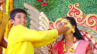Lakshanavi  haldi Ceremony