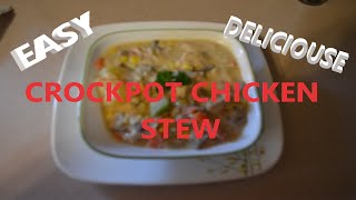 Crock Pot Chicken Stew-Recipe #22