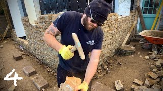 Building A Natural Stone House Extension 4