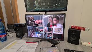 Živý přenos varhanního koncertu / Live video production of church organ concert