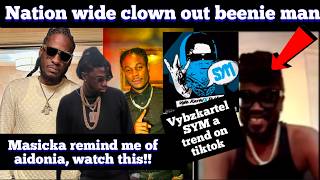 beenie man clown out himself ova nation wide, alkaline go a town wid him chain bad than bounty killa