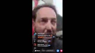 Raperja Zlatka je policija na silo (na ukaz) odpeljala s prizorišča protestov ‼️
