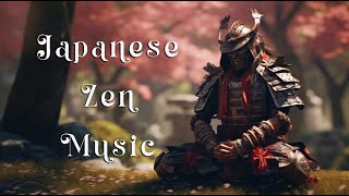 Japanese Zen Music | Flute music with falling leaves, flute music to feel, relax, recover