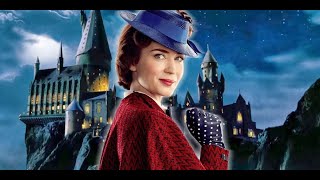 Mary Poppins visits Hogwarts Magic School