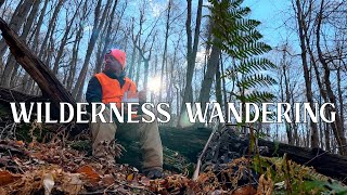 Wilderness Wandering: Bus Camping & Flintlock Hunting | Campfire Rotisserie Filet Mignon | Vlog