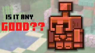 Is the copper golem good (one minute guide)