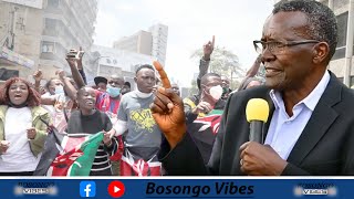 Maraga: "I cannot give out handouts even if I had lots of money in sacks. I don’t want corruption."