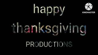 Happy thanksgiving productions (2025) logo