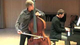 Schumann, Cellokonzert 1/3 - Thierry Roggen, Kontrabass