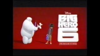 Big Hero 6 Commercial (10/04/2014)