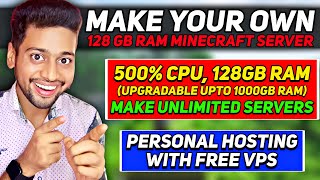 Create a Free Minecraft Server With 128GB Ram 😮 | CodeSandbox Minecraft Server