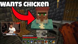 My Villager Wanted Chicken... Then This Happened