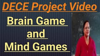Day 39 DECE -4 IGNOU Activity Video Project work #braingame #activity #mindgames #cognitivehealth 