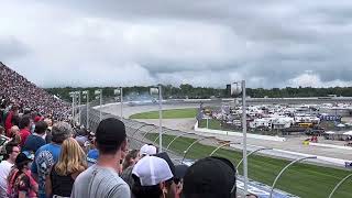 Josh Berry Michigan Nascar Crash 2023 Home Video