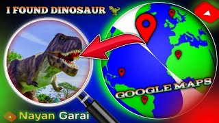 I Found Dinosaur 🦖 OMG! dinosaur is real on Google Earth 🌎 #earth #map #googleearth #viral #nayan