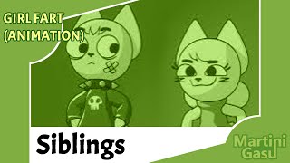 Siblings (girl fart animation)