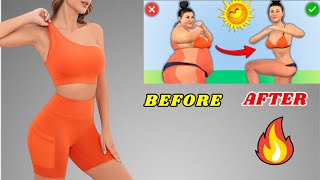 DO THIS EVERY MORNING TO LOSE WEIGHT_ WALK THE WEIGHT OFF_ STEPS AT HOME