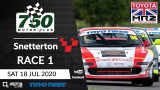 MR2 Championship LIVE! Snetterton - Race1 - July 2020