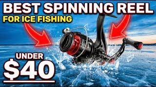 Piscifun ICX II Red 500 Ice Fishing Reel Review | Best Spinning Reel for Ice Fishing Under 40 Dollar
