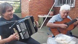Mario Torres junto al maestro Toti Aguilar // Chamamé "amanecer Campero"🪗💥🎶