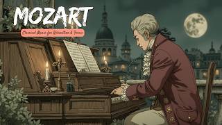 Mozart Piano Music for Deep Relaxation ~ Classical Instrumental Study Playlist