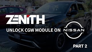 Unlock Nissan with Zenith via AutoAuth Pt.2 - 2024 Nissan Sentra