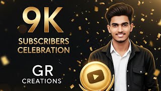 🚀 9K Subscribers Ho Gaye Bhai 🔥 Celebration Time LIVE | Thank You Everyone 💫 #live #youtube #9k