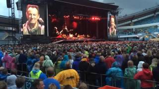 Springsteen -  Because the night Ullevi 27.06.16