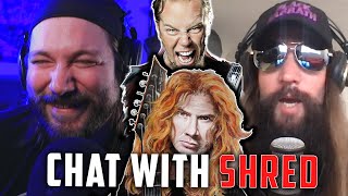 Metallica vs Dave Mustaine, Guitar Heroes, Religion and Morality ft. Shred  | Awful Music Podcast