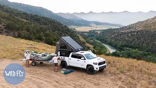Streamer Fishing, Truck Camping & My First Float in the New Raft