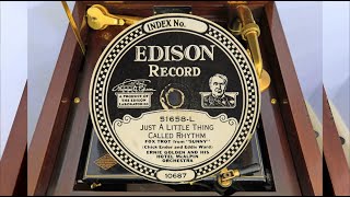 Foxtrot, "Just A Little Thing Called Rhythm" Ernie Golden Orchestra  on Edison Diamond Disc 51658-L