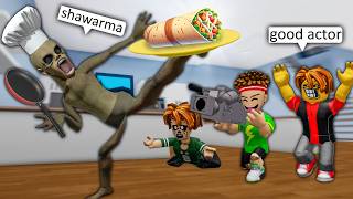 ROBLOX Scary Shawarma Kiosk 🌯😱 FUNNY MOMENTS (Mr. THE RAKE)