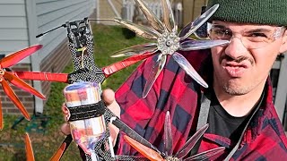 Which is Quietest? 2 vs 3 vs 4 vs 6 vs 8 Blade Drone Propeller? OCTOblade Noise Comparison