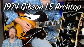 Vintage!  1974 Gibson L5 Hollow-body - Only a Lovies Guitars