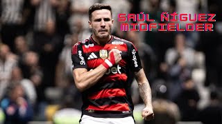 Saúl Ñíguez | Flamengo - Incredible Start in Brazilian Football - Passes and Defensive Skills