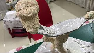 How I made the Dinosaur cake