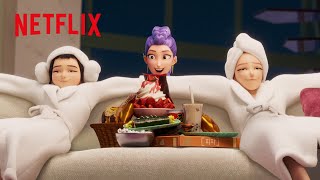 スーパースターのハントリックスに休みはない？ | KPOPガールズ! デーモン・ハンターズ | Netflix Japan