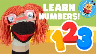 Learn 123's with Little Bee Library l Preschool Educational Videos